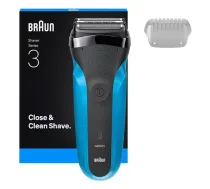 Braun Series 3 310s Foil shaver Trimmer Black, Blue | 1296921 | 8700216735667 | WLONONWCRTJF4