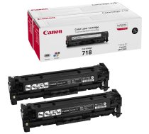 Canon CRG-718 Bk VP toner cartridge 2 pc(s) Original Black | 2662B005 | 4960999653433 | WLONONWCRAJLY