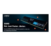 CRUCIAL DDR5 8GB/4800 CL40 | CT8G48C40U5-Veikalā | 649528905611 | SACRC500848VR10
