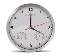Esperanza EHC008W Mechanical Wall Clock, Round, White | EHC008W | 5901299929704 | URPESPZGR0015