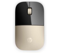 Hewlett-Packard HP Inc. Mouse Classic Z3700 Gold Wireless - X7Q43AA#ABB | X7Q43AA | 190780030554 | PERHP-MYS0224
