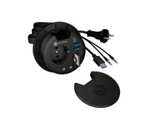 RAIDSONIC ICY BOX IB-HUB1430-CR socket-outlet Black | IB-HUB1430-CR | 4250078171430 | WLONONWCRPTKW