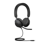 Jabra Headphones Evolve2 40 SE MS Stereo USB-C | 24189-999-899 | 5706991028096 | WLONONWCR5601