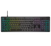 Corsair K55 Core RGB black mechanical keyboard | CH-9226C65-NA | 840006666547 | UKCRRRGP0000040