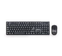 Gembird Keyboard+Mouse Set black/wireless | KBS-W-01 | 8716309091534 | UKGEMRZSB000006
