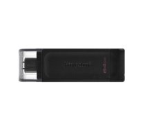 KINGSTON Pendrive DT70/64GB USB-C 3.2 Gen1 | DT70/64GB | 740617305302 | PAMKINFLD0386
