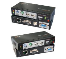 LINDY 300m CAT5 KVM Extender Combo, USB and VGA | 1502615 | 4002888393782 | WLONONWCRIMFM