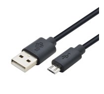 TB Micro USB - USB 1.8 m black | AKTBXKU2PBAW18B | 5902002071383 | AKTBXKU2PBAW18B