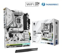 ASRock Motherboard B860 Steel Legend WiFi s1851 4DDR5 TB ATX | B860 Steel Legend WiFi | 4711581490123 | KBASRIIFB860A01