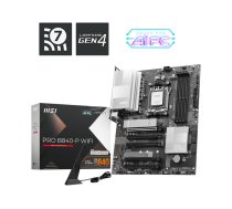 MSI Motherboard PRO B840-P WIFI AM5 4DD R5 ATX | PRO B840-P WIFI | 4711377286596 | PLYMISAM50031
