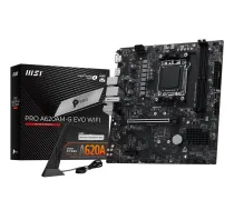 MSI Pro A620AM-G EVO WIFI AMD A620A Socket AM5 micro ATX | 588425 | 4711377417501 | WLONONWCRTBI3