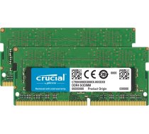 CRUCIAL Notebook memory DDR4 SODIMM 64GB(2*32)/3200 | CT2K32G4SFD832A | 649528822505 | SBCRC4G6432VR20