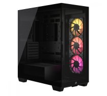 Corsair PC case 3500X ARGB TG Mid-Tower black | CC-9011278-WW | 840006686057 | KOCRROC03500XAB