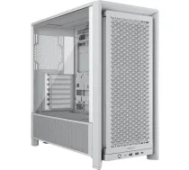 Corsair PC case FRAME 4000D RS White Mid Tower ATX | CC-9011313-WW | 840440496588 | KOCRROC0F4000D6