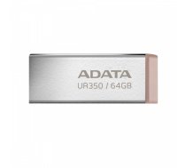 Adata Pendrive UR350 64GB USB3.2 Gen1 Metal brown | UR350-64G-RSR/BG | 4711085945495 | SGADA3G64UR350N