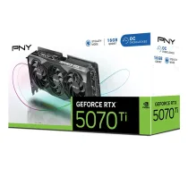 PNY Technologies PNY GeForce RTX 5070 Ti OC NVIDIA 16 GB GDDR7 | VCG5070T16TFXPB1-O | 0751492794594 | WLONONWCRTYDK