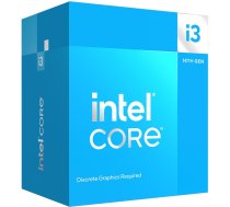 INTEL Processor Core i3-14100 F BOX UP TO 4,7GHz LGA1700 | BX8071514100F | 5032037279093 | PROINTCI30150
