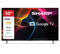 Sharp 50″ 4K Ultra HD LED Google TV 127 cm (50") | 50HL4265E | 5905683272858 | WLONONWCRORNL