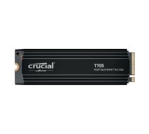 CRUCIAL SSD M.2 4TB T705 NVMe PCIe 5.0 x 4 with Heatsink | CT4000T705SSD5 | 0649528940346 | WLONONWCRIZAD