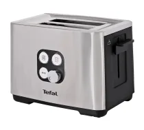 Tefal Equinox TT420D 7 2 slice(s) Black, Stainless steel | TT420D30 | 3016661148187 | AGDTEFTOS0013