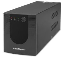 Qoltec Uninterruptible power supply, 1200VA, 720W | 53775 | 5901878537757 | AUQOLL2T0053775