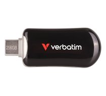 Verbatim Plectra USB-C Flash Drive Black 256GB | 30226 | 0023942302261 | WLONONWCRJI74