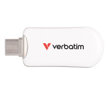 Verbatim Plectra USB-C Flash Drive White 256GB | 30230 | 0023942302308 | WLONONWCRJI63