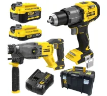 STANLEY ZESTAW 18V V20 SFMCD726+SFMCH900 1*4.0AH 1*2.0AH | SFMCK216MDT-QW | 5035048842294 | WLONONWCRTIEY