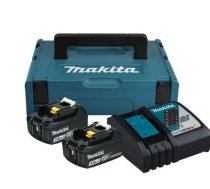 MAKITA ZESTAW ZASILAJĄCY 18V MAKPAC 2*3.0AH BL1830B+DC18RC | 197952-5 | 0088381470469 | WLONONWCRBUZL
