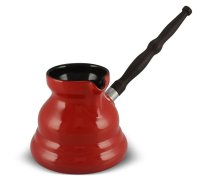 Ceraflame "Vintage" 650ml Keramikas Kafijas kanna (turka) indukcijas plīts virsmām, Sarkana