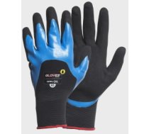 Gloves, double nitrile palm, 3/4 back, Grips OIL 9, Gloves Pro® 5613_9&GPRO