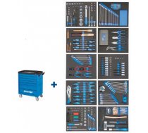 Instrumentu ratiņi WSL-L7 ar instrumentiem 308 gab.., Gedore 2980347&GED