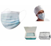 Medical face masks, blue, Delta Plus HM11001U&DEL