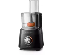 PHILIPS Viva Collection Kompaktais virtuves kombains 800W, melns - HR7510/10 HR7510/10