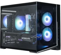 Zalman D30, mATX Mini Tower datora korpuss, 3 x 120mm ARGB ventilatori, melns D30 BLACK
