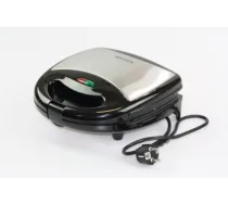 Brock SSM 2004 SS 3 in 1 Sandwich/Waffle Maker And Nutlet Makerl 750W, Black/Steel SSM 2004 SS