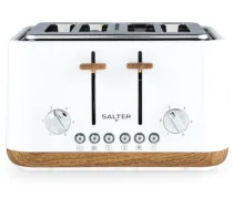 Salter EK5823WHTVDE Toronto 4-Slice Toaster EK5823WHTVDE