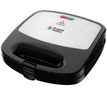 Russell Hobbs Creations 3 in 1 sviestmaižu tosteris, melns/tērauds - 24540-56 24540-56