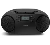 PHILIPS CD Soundmachine magnetola, melna - TAZ2200/10 TAZ2200/10