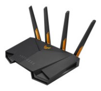 Asus TUF Gaming AX3000 V2 bezvadu rūteris Tīkls Gigabit Ethernet Divkāršā frekvenču josla (2.4 GHz / 5 GHz) Melns, Oranžs