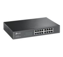 Tp-Link TL-SG1016D Nepārvaldīts Gigabit Ethernet (10/100/1000) Melns
