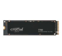 Crucial SSD T700 1TB M.2 PCIe Gen5 NVMe TLC Write speed 9500 MBytes/sec Read speed 11700 MBytes/sec TBW 600 TB
