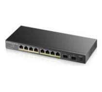Zyxel Communications A/S Zyxel GS1100-10HP v2 Nepārvaldīts Gigabit Ethernet (10/100/1000) Power over Ethernet (PoE) Melns