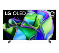LG OLED42C31LA televizors 106,7 cm (42") 4K Ultra HD Viedtelevizors Wi-Fi Melns