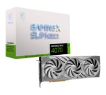 MSI GAMING GeForce RTX 4070 X SLIM WHITE 12G NVIDIA 12 GB GDDR6X