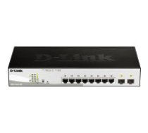 D-Link DGS-1210-10P Vadīts L2 Gigabit Ethernet (10/100/1000) Power over Ethernet (PoE) 1U Melns