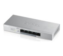 Zyxel Communications A/S Zyxel GS1200-5HP v2 Vadīts Gigabit Ethernet (10/100/1000) Power over Ethernet (PoE) Pelēks