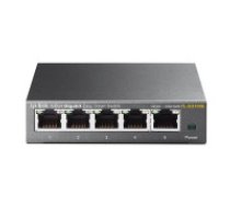 Tp-Link TL-SG105E Vadīts L2 Gigabit Ethernet (10/100/1000) Melns