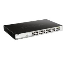 D-Link DGS-1210-24P Vadīts L2 Gigabit Ethernet (10/100/1000) Power over Ethernet (PoE) Melns