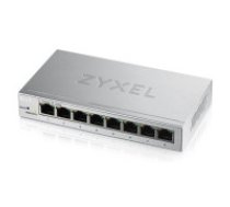 Zyxel Communications A/S Zyxel GS1200-8 Vadīts Gigabit Ethernet (10/100/1000) Sudrabs